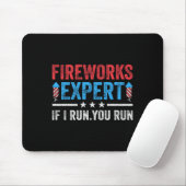 Fireworks Experte, wenn ich Sie führen lustige 4. Mousepad (Mit Mouse)