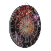 Fireworks Finale Dartscheibe (Vorderseite Links)