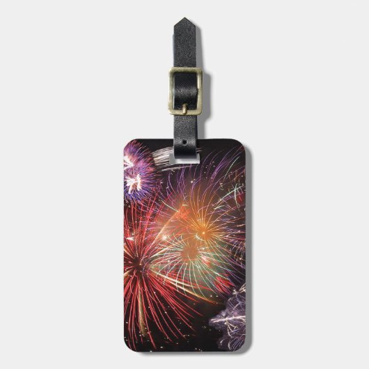 Fireworks Finale Gepäckanhänger (Vorderseite vertikal)