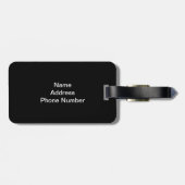 Fireworks Finale Gepäckanhänger (Rückseite horizontal)