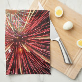 Fireworks Finale Geschirrtuch (Viertel Falte)