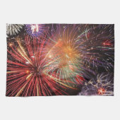 Fireworks Finale Geschirrtuch (Horizontal)
