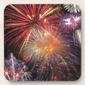 Fireworks Finale Getränkeuntersetzer (Vorderseite)