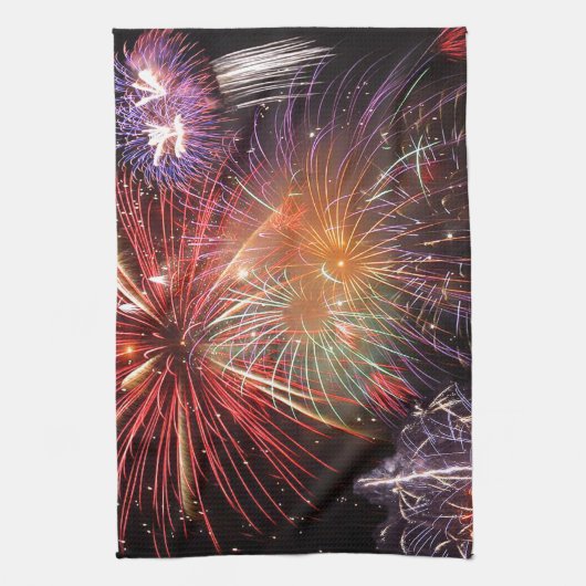 Fireworks Finale Handtuch (Vertikal)