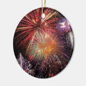Fireworks Finale Keramik Ornament (Links)