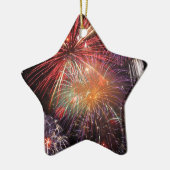 Fireworks Finale Keramikornament (Links)