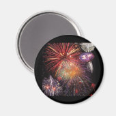 Fireworks Finale Magnet (Vorderseite/Rückseite)