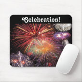 Fireworks Finale Mousepad (Mit Mouse)