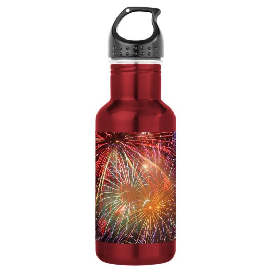 Fireworks Finale Trinkflasche (Vorderseite)