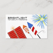 Fireworks, Fireworks Sales Visitenkarte (Vorderseite)