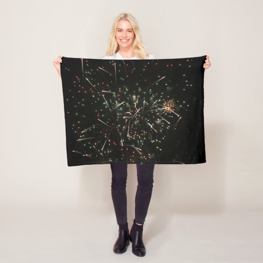 Fireworks Fleece Blanket (Beispiel)