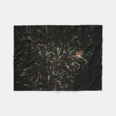 Fireworks Fleece Blanket (Vorderseite (Horizontal))