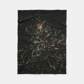 Fireworks Fleece Blanket (Vorderseite)
