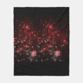 Fireworks Fleece Blanket (Vorderseite)