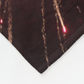 Fireworks Fleece Blanket (Ecke)