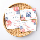 Fireworks & Forever RSVP & Details Cards Karte