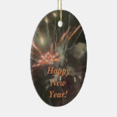 Fireworks-Foto Keramik Ornament (Rechts)