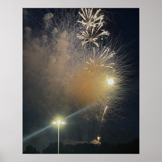 Fireworks Foto Poster (Vorne)