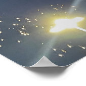 Fireworks Foto Poster (Ecke)