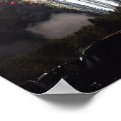 Fireworks-Foto Poster (Ecke)