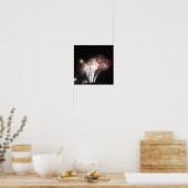 Fireworks-Foto Poster (Küche)