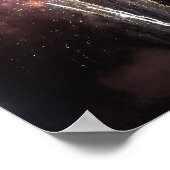 Fireworks-Foto Poster (Ecke)