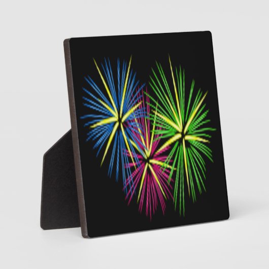 FIREWORKS FOTOPLATTE (Vorderseite)