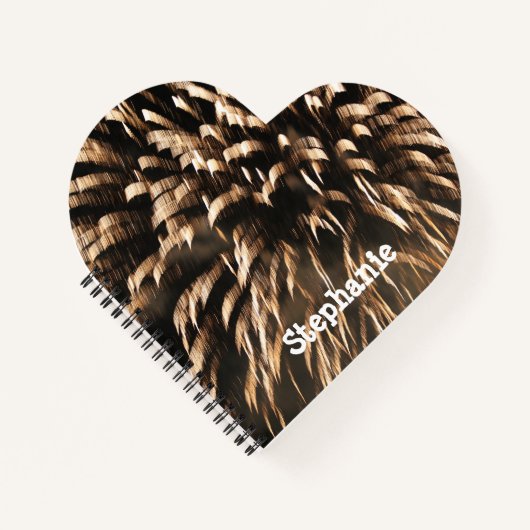 Fireworks Gold Notizblock (Vorderseite)