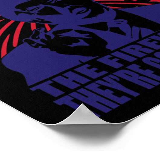 Fireworks Gonna Be Yuge Funny Trump 4. Juli Poster (Ecke)