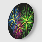 FIREWORKS GROßE WANDUHR (Winkel)