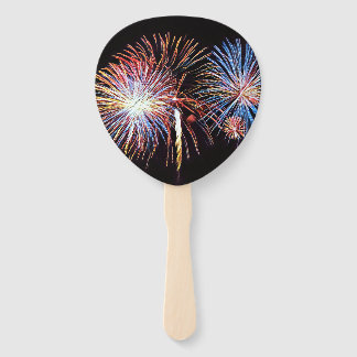 Fireworks-Handfan Fächer