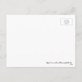 Fireworks Happy New Year Foto Postkarten (Rückseite)