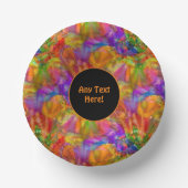 Fireworks - Helle Paint-Spritzer - Hinzufügen von  Pappteller (Vorderseite)