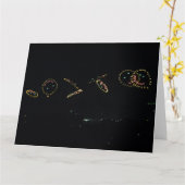 Fireworks I BIG-Karte Karte (Gelbe Blume)