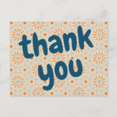 Fireworks Inspiriert Muster Anpassbare Postkarte (Vorderseite)