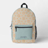 Fireworks Inspiriert Muster - Backpack Bedruckter Rucksack (Vorderseite)