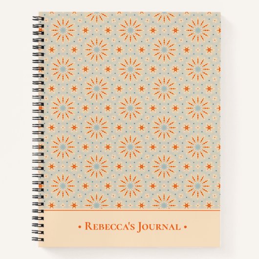 Fireworks-Inspiriert Muster — Benutzerdefiniertes Notizblock (Vorderseite)