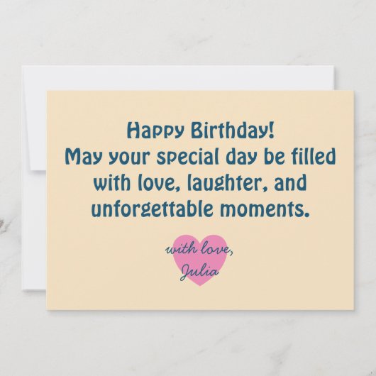 Fireworks-Inspiriert Muster Happy Birthday Card Einladung (Rückseite)