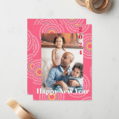 Fireworks Japanese Cherry Mitteilungskarte (Vorderseite/Rückseite Beispiel)