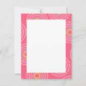 Fireworks Japanese Cherry Mitteilungskarte (Rückseite)