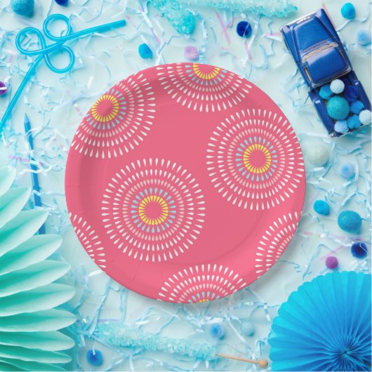 Fireworks Japanese Cherry Pappteller (Party)