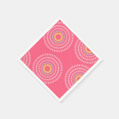 Fireworks Japanese Cherry Serviette (Ecke)