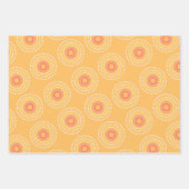 Fireworks Japanischer Mustard Geschenkpapier Set (Vorderseite 3)