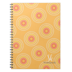 Fireworks Japanischer Mustard Notizblock