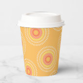 Fireworks Japanischer Mustard Pappbecher (Links)