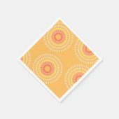 Fireworks Japanischer Mustard Serviette (Ecke)
