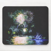 Fireworks July 4th Celebrate USVI Personalize Mousepad (Vorne)