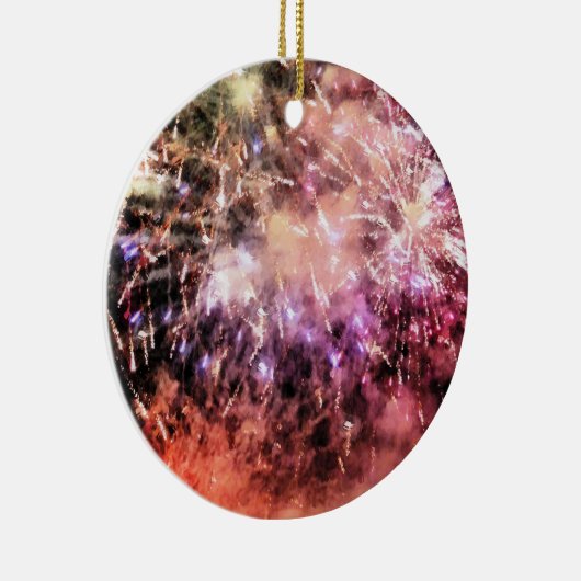 FIREWORKS KERAMIK ORNAMENT (Rechts)