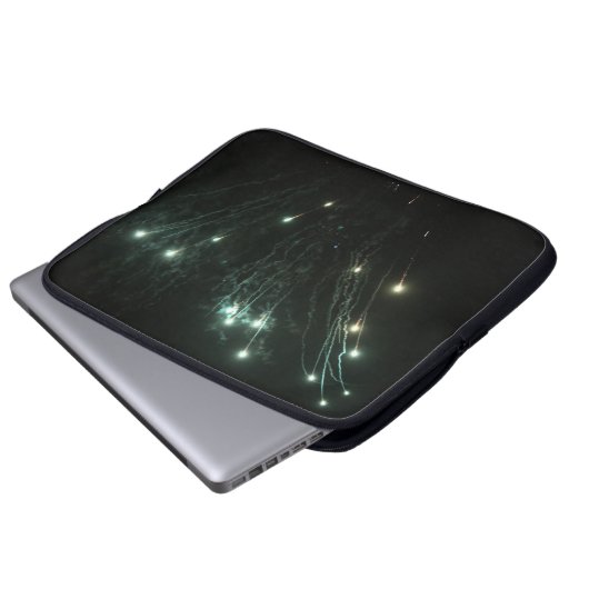 Fireworks Laptop Sleeve (Vorne Knopf)