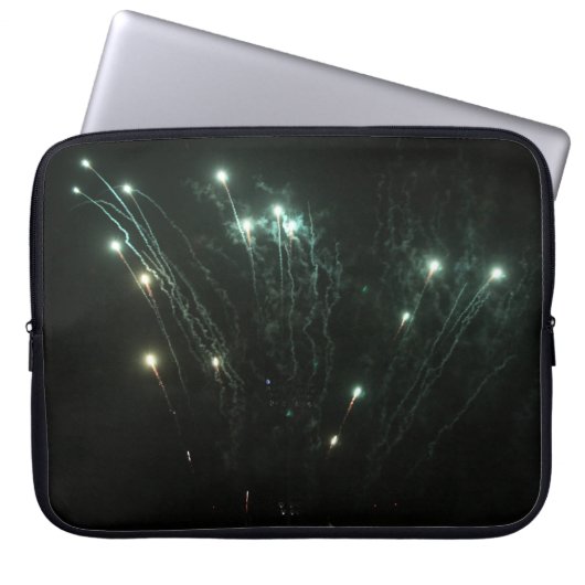 Fireworks Laptop Sleeve (Vorderseite)